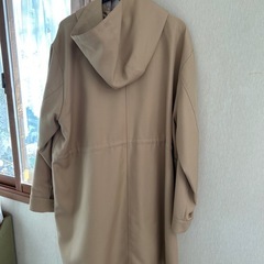 レディース　新品未使用フード付きコートL Lサイズの画像