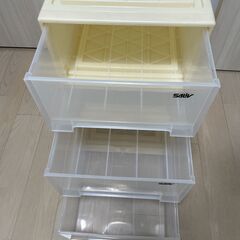 SALiV 引き出し収納 浅型衣装ケース 3つの画像