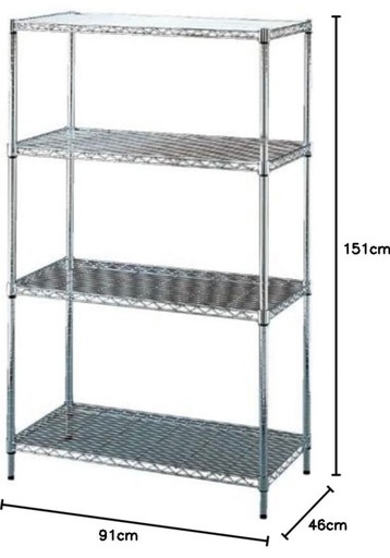 未使用保管品　アイリスオーヤマ　メタルラック　W９１０ｘD４６０ｘH1５１０ｍｍ