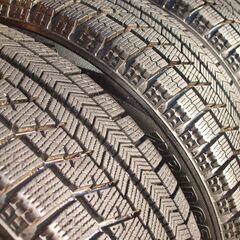 軽自動車　社外アルミホイール＆ブリヂストンスタッドレスタイヤ　４本セット！！の画像