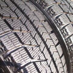 軽自動車　社外アルミホイール＆ブリヂストンスタッドレスタイヤ　４本セット！！の画像