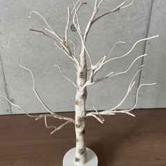 白樺ウッド調　イルミネーションツリーの画像