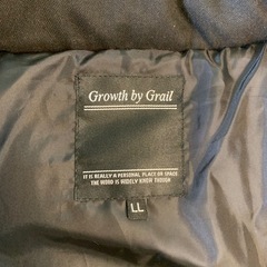 中綿ジャケット　黒　LLの画像