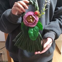 しめ飾り（手作り）の画像