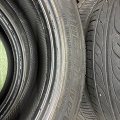 4本セット中古タイヤ工賃込み165 55 15の画像