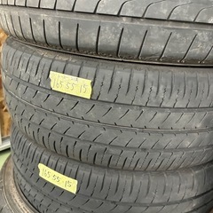 4本セット中古タイヤ工賃込み165 55 15の画像