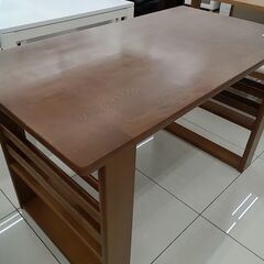 ★リユースのサカイ日立店★HJ8563 浜本工芸 テーブル ブラウン H73×D64.5×W120 クリーニング済み の画像