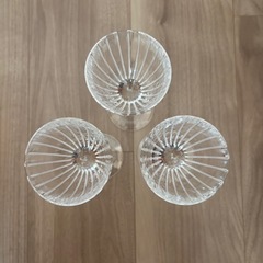 クリスタルワイングラス　イタリア製 　RCR ソラリス　3個入りの画像