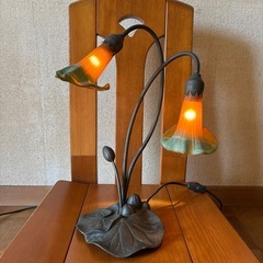 お花のランプの画像