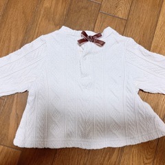 【ブランド:petit main】ジャケット　ポンチョ　タイツ　ロンT オシャレ着　まとめ売り　ベビー服　80の画像