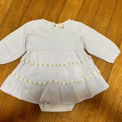 【ブランド:petit main】ジャケット　ポンチョ　タイツ　ロンT オシャレ着　まとめ売り　ベビー服　80の画像