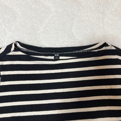 UNIQLOボーダーTシャツ！の画像