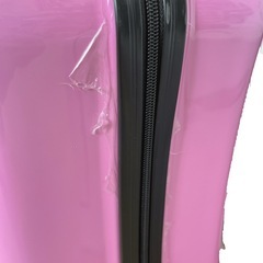 【ドリーム池田店】◎ジモティ割対象品◎子供が座れるキャリーケース　ピンク　IKW-394の画像