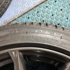 86 zn6純正ホイール　美品　17インチ ・ホイールセットの画像