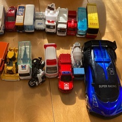 トミカトラック　ミニカーセットの画像