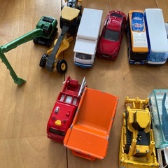 トミカトラック　ミニカーセットの画像