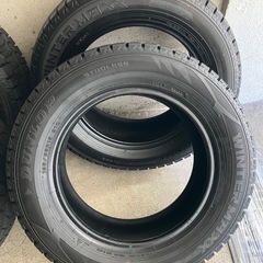 バリ山 ダンロップ ウィンターマックス WM02 195/65R15 2021年製 スタッドレス 4本セット 15インチ タイヤのみの画像