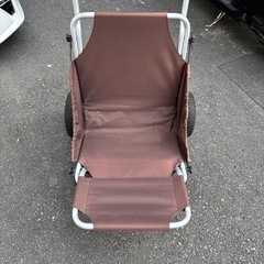 タク様専用　　FOLDING CART ブラウン キャリーワゴン の画像