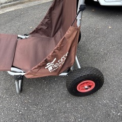 タク様専用　　FOLDING CART ブラウン キャリーワゴン の画像