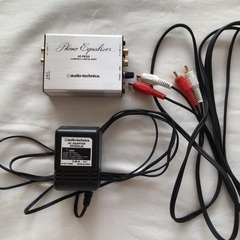 ONKYO レコードプレーヤーとオーディオテクニカのフォノイコライザーセット【ケーブル／レコード針付】の画像