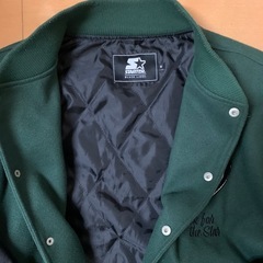 STARTER スタジャン Mサイズ グリーン/ブラック　Ｌサイズ相当の画像