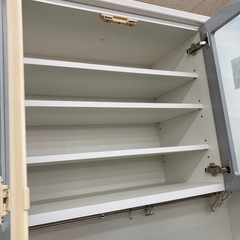 リユースマン倉敷、キッチンボード、ホワイト、収納、棚の画像