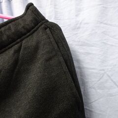 ( E-99 )UNIQLO ユニクロ ニットフリースイージージョガーパンツ メンズ Mサイズ ブラック 黒 372-470676 未使用 長期保管品の画像