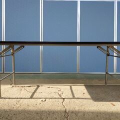 会議用テーブルメッキ脚タイプ60 在庫ありますの画像