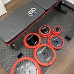 ベンチプレスセット一式　の画像