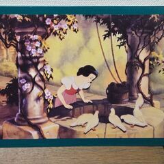 白雪姫 ギフトカード ディズニー ヴィンテージ Snow While 昭和レトロの画像