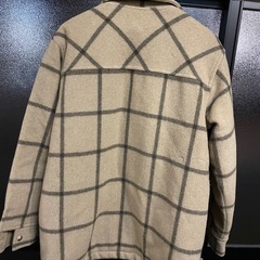 ベージュ系チェック柄アウター NO.4422の画像