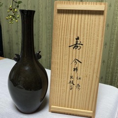 花瓶　陶器　アンティークの画像