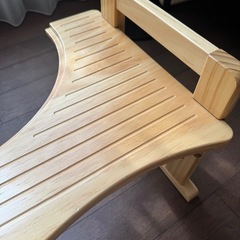 トイレ 踏み台 木製　滑り止め付き　  の画像