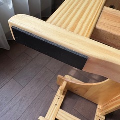 トイレ 踏み台 木製　滑り止め付き　  の画像