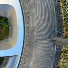 タイヤ　スバルインプレッサxv夏タイヤ純正ホイールの画像