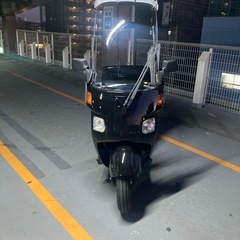 ジャイロキャノピー4st ミニカー登録　ノーヘルの画像