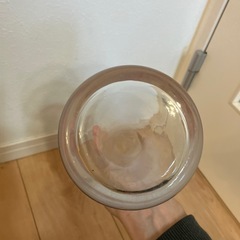 【差し上げます】　SEVA 東京堂　ガラスフラワーベース　ロング　花瓶の画像