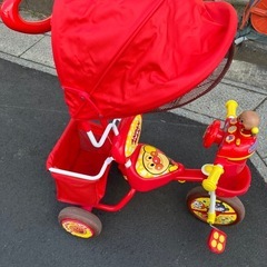 お取引き決定。アンパンマン　三輪車の画像