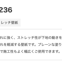 リフォーム　クロス　サンゲツfe76236の画像