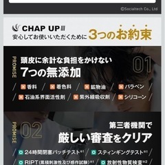 【早い者勝ち】 チャップアップ育毛剤の画像