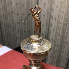 優勝トロフィー　昭和52 骨董品の画像