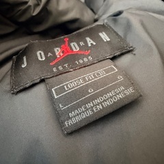 パリサンジェルマン NIKE AIR JORDANダウンジャケットKj着用　Lの画像