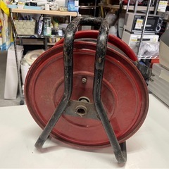 日動工業　電工ドラム　赤いドラム　ND-E34　全長30m　有効長29m　　コードリール　延長コード　通電確認済　中古　③の画像