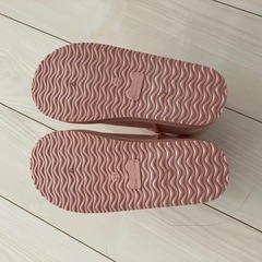 新品　室内試し履きのみ　リセマイン　ぬくぬくフェイクムートンブーツ　 ピンク　21cmの画像