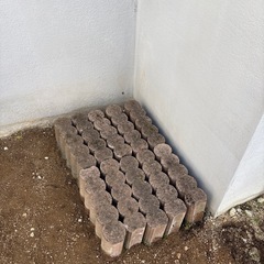 花壇　レンガ　の画像