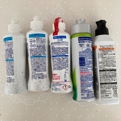 食器用洗剤5本の画像