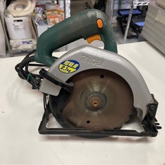 RYOBI　リョービ　丸ノコ　MW-145　ブレーキ付　145㎜　電気丸ノコ　ノコギリ　のこぎり　鋸　切断　電動工具　DIY　稼働確認済　中古　③の画像