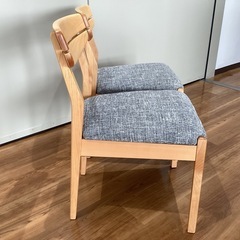ダイニングチェア−〈2脚セット〉【町田市再生家具】252606の画像