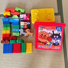アンパンマン　ブロックバケツの画像