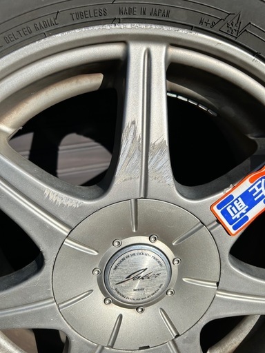 195/65R15　タイヤホイールセット　2022製タイヤ